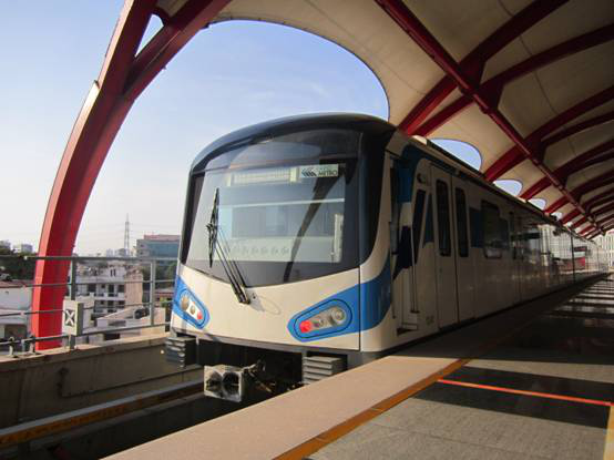 Metro Car for Gurgaon, India