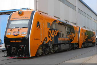 Type CKD4B Diesel Loco. for Mongolia