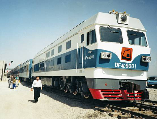 Type DF4D Diesel Loco. for Iran