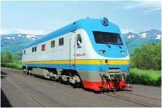 CKD4B Diesel Loco. for Mongolia