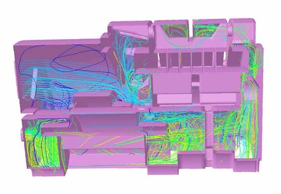 Heat-flow field distribution