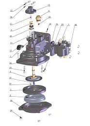 Lower cover 95001635-I